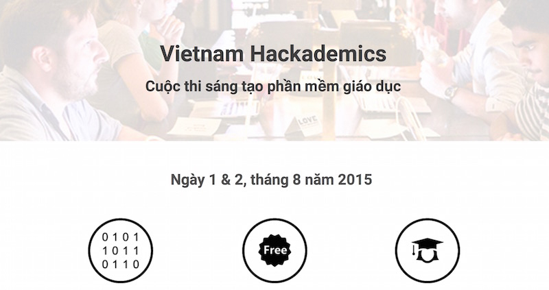 Cuộc thi Vietnam Hackademics 2015 sẽ diễn ra tại HUTECH trong hai ngày 1&2/08/2015 8