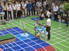 Cu?c thi Robocon c?p Tru?ng du?c duy trì t? ch?c hàng nam t?i HUTECH